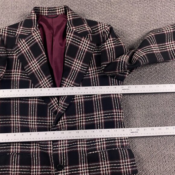 Vintage Prince Clothes Blazer Sport Coat Men's 36 Black White Check Rockabilly - Picture 6 of 12